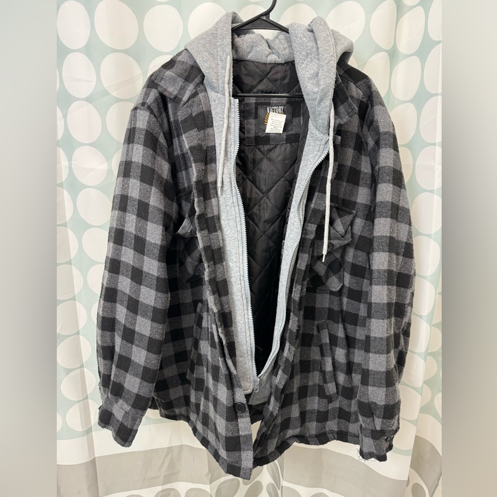 Men’s Victory Flannel Hoodie/Jacket